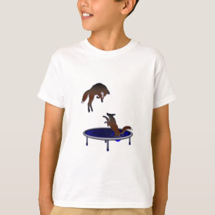 trampolining foxes T-Shirt
