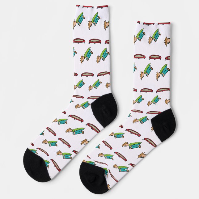 Trampolining Socks (Left)