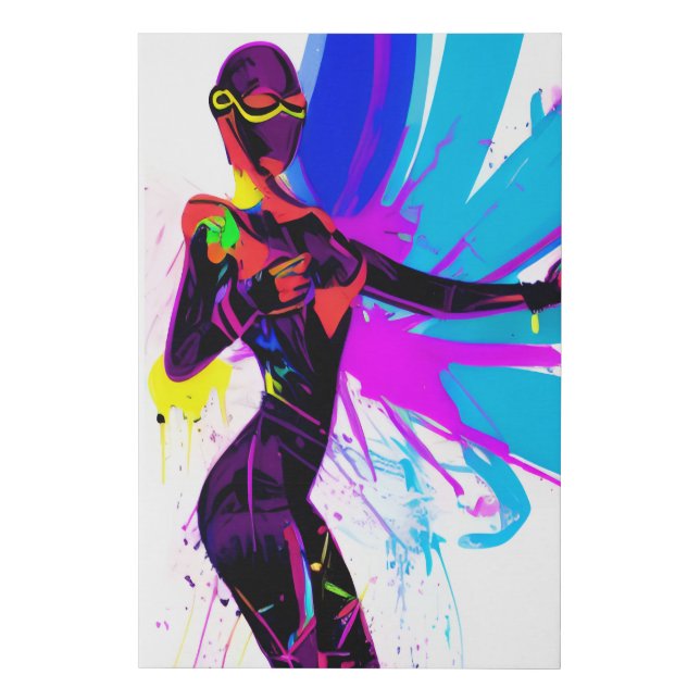 Trance Faux Canvas Print (Front)