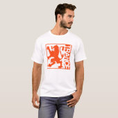 Trance Lion Orange T-Shirt (Front Full)