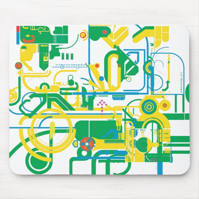 trance mix mousepad (Front)