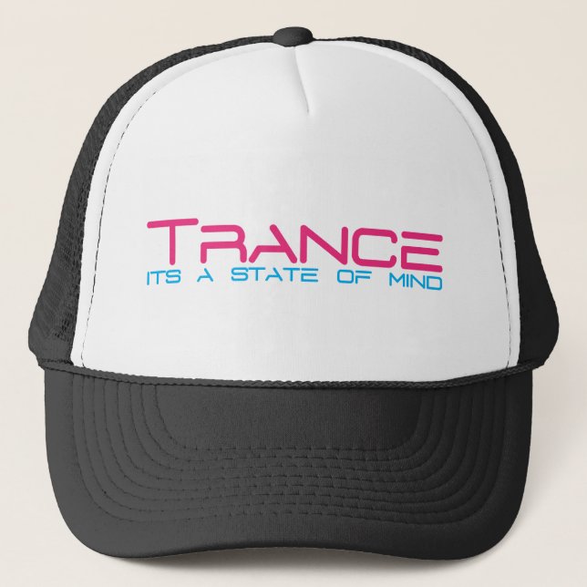 Trance - State of Mind Trucker Hat (Front)