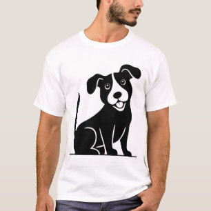 Trandy Cat: Vector Design T-Shirt