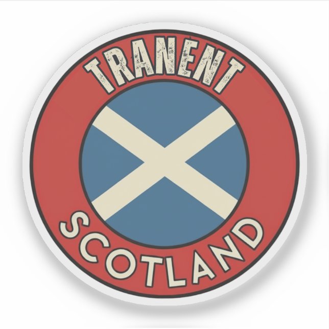 Tranent, Scotland Sticker (Front)