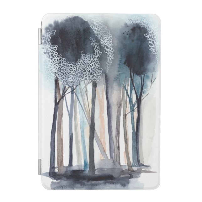 Tranquil Abstract Trees iPad Mini Cover (Front)