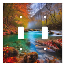 Tranquil Autumn River Landscape