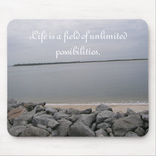 Tranquil Beach Mouse Pad