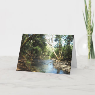 Tranquil Beauty River Card