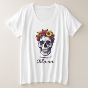 Tranquil Bloom Plus Size T-Shirt
