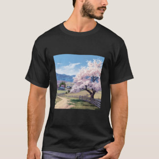 Tranquil Blossom Hway Countryside Residence T-Shirt