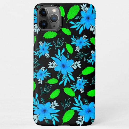 Tranquil Blue Blossom flowers Phone Cover