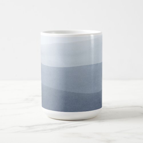 Tranquil Blue_Grays Abstract Landscape Coffee Mug