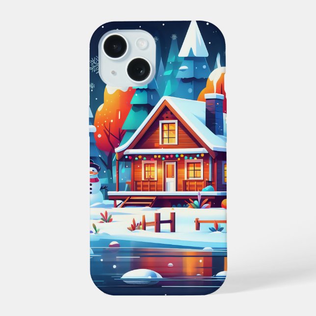 Tranquil Christmas Iphone Case (Back)