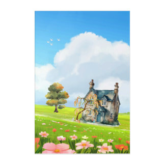 Tranquil Countryside  Acrylic Print