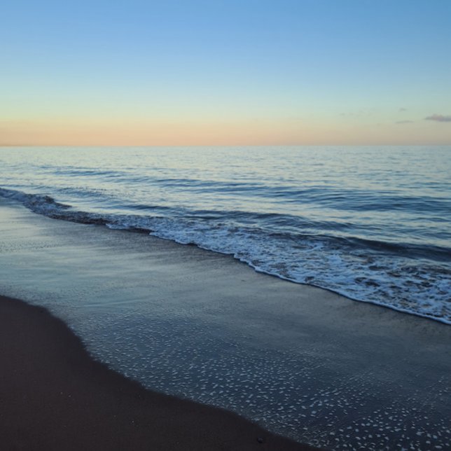 Tranquil Devon Sunset Beach Notebook (Creator Uploaded)