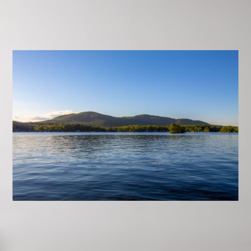 Tranquil Glen Lake in Upstate New York Poster