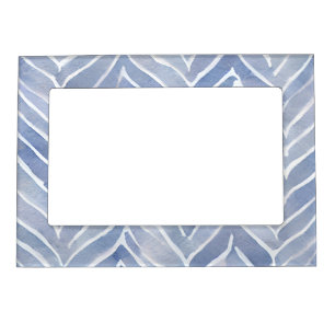 Tranquil Harmony Blue Magnetic Frame