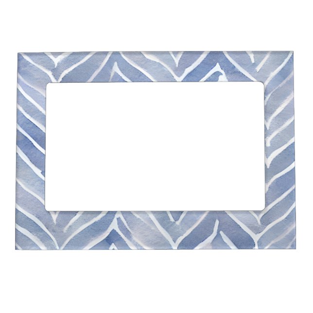 Tranquil Harmony Blue Magnetic Frame (Front)