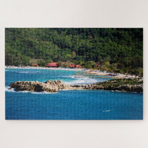 Tranquil Island Paradise Labadee Haiti Jigsaw Puzzle