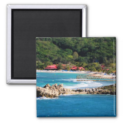 Tranquil Island Paradise Labadee Haiti Magnet