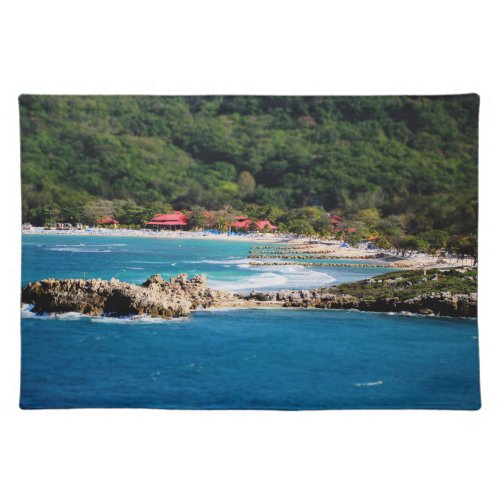 Tranquil Island Paradise Labadee Haiti Placemat