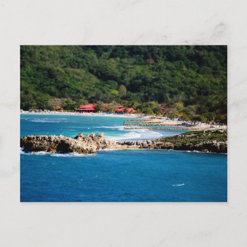 Tranquil Island Paradise Labadee Haiti Postcard