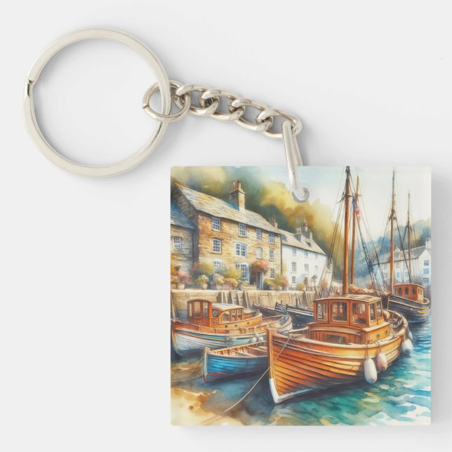 Tranquil Keychain (Front)