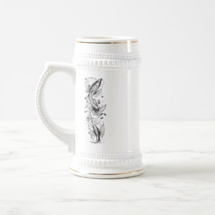Tranquil Koi Pond - 22 oz Stein Design