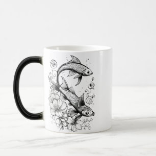 Tranquil Koi Pond Morphing Mug - 11oz