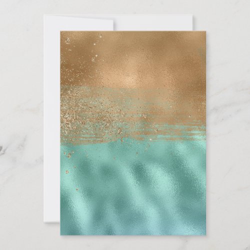 Tranquil Lagoon Colorful Abstract Pattern Thank You Card