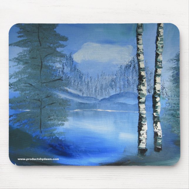 Tranquil Lake Mousepad (Front)