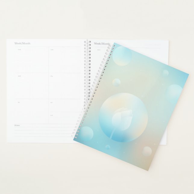 Tranquil Lotus Hardcover Daily Planner (Display)