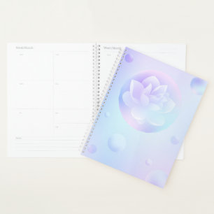 Tranquil Lotus Hardcover Daily Planner