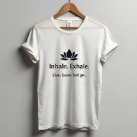 Tranquil Lotus: Inhale, Exhale Inspiration Women's