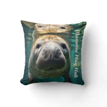 Tranquil Manatee Embrace: Customizable Hug Hub