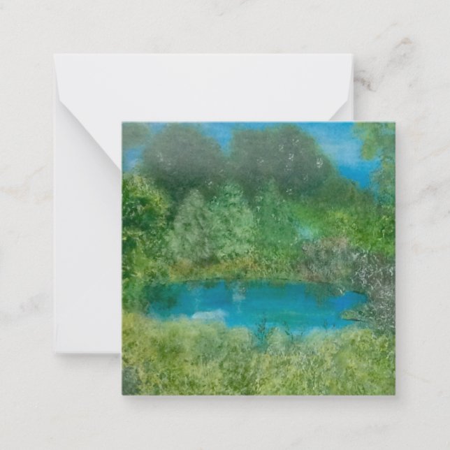 Tranquil moments note card (Front)