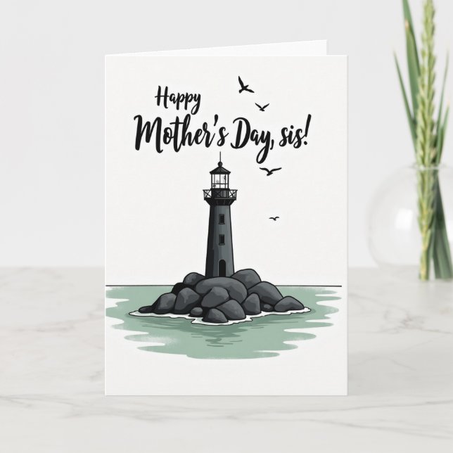 Tranquil Moms Day Beacon Card (Front)