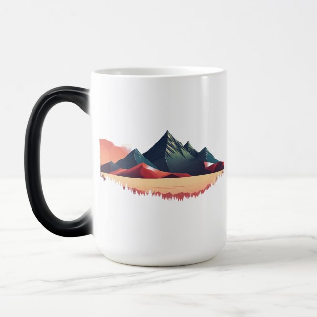 Tranquil Mountain Majesty  Mug (Left)