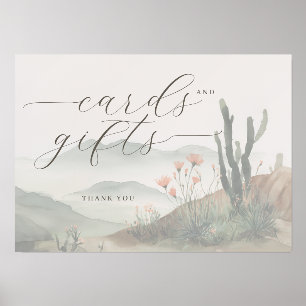 Tranquil Pastel Watercolor Desert Landscape Holder