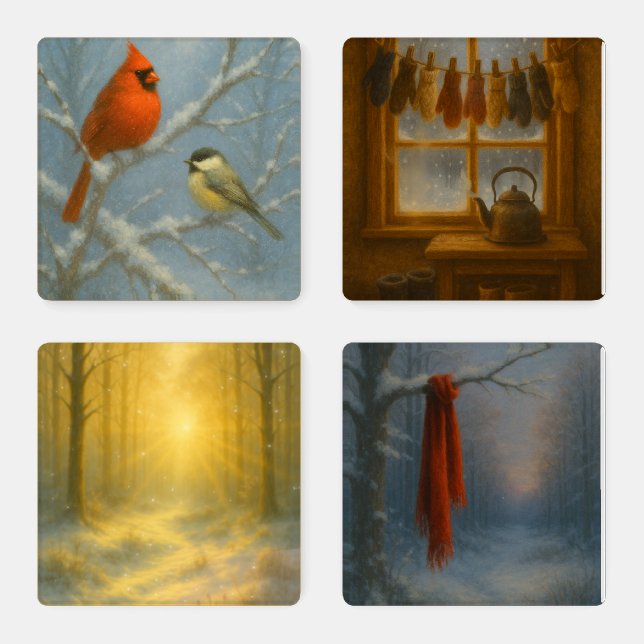 Tranquil Radiance Coaster Set (Set)