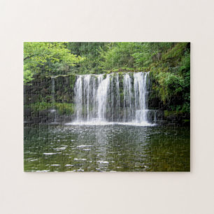 Tranquil River Waterfall Jigsaw Puzzle