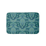 Tranquil Safari Tapestry Pattern - The White Lotus Bath Mat