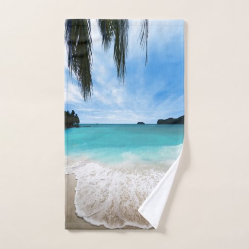 Tranquil Sea Beach Themed Bath Towel Set Zazzle