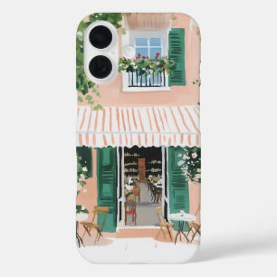Tranquil Terrace in Rome iPhone 16 Case