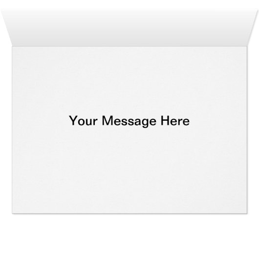 Tranquil Tree All Occasion Greeting Card (Inside Horizontal (Bottom))