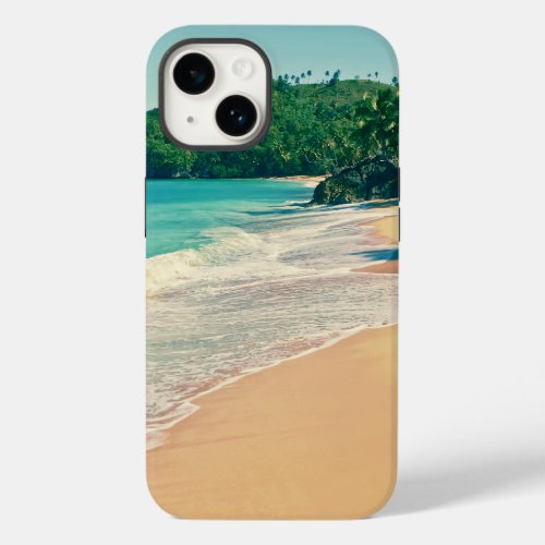 Tranquil Tropical Island Beach Case_Mate iPhone 14 Case