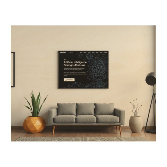 Tranquil Tropics: Nature’s Harmony Wood Wall Art (Front)