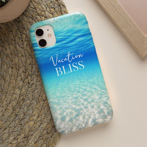 Tranquil Vacation Bliss Relaxing Ocean Underwater Case_Mate iPhone 14 Case