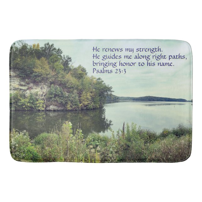 Tranquil Waters Bath Mat (Front)