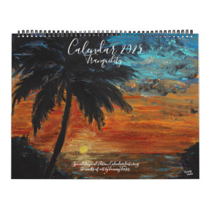 Tranquility 2025 Calendar by Artist Tammy Terres